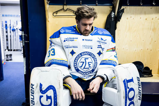 Leksands målvakt Axel Brage pride ambassadör