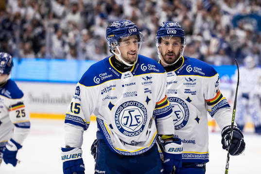 Leksands Max Veronneau jubel