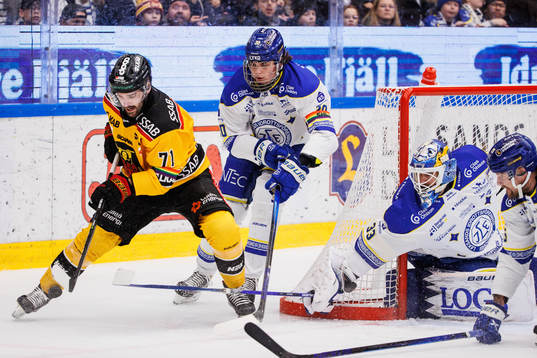 Luleås Linus Fröberg och Leksands Lian Bichsel