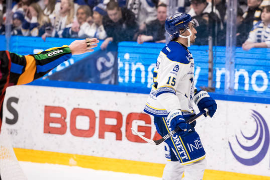 Leksands Max Veronneau deppar