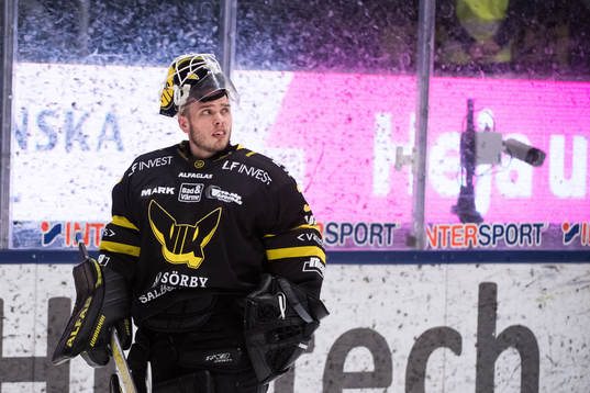 Västerås målvakt Johan Gustafsson