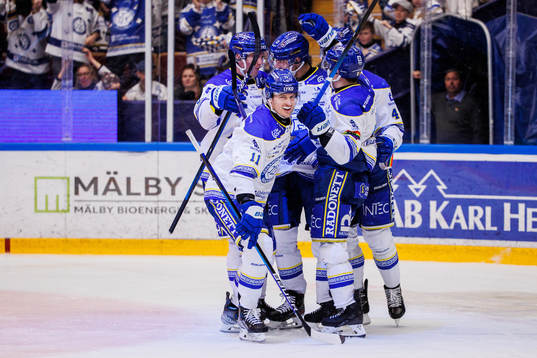 Leksands Martin Karlsson jublar