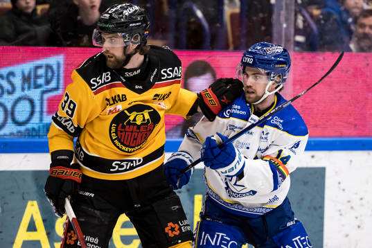 Luleås Pontus Själin och Leksands Oskar Lang
