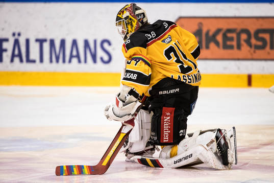 Luleås målvakt Joel Lassinantti