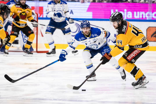 Luleås Jonathan Andersson och Leksands Oskar Lang