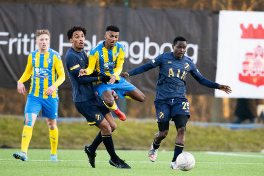 s Jesper Ceesayunder fotbollsmatchen i Svenska Cupen mellan