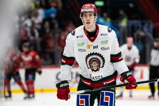 Frölundas Simon Edvinsson deppar