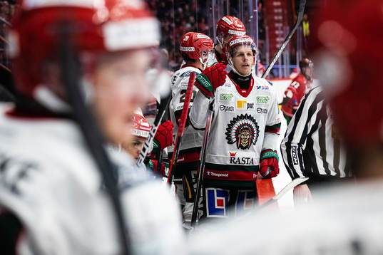 Frölundas Max Friberg deppar