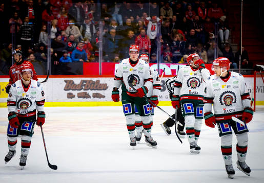 Frölundas Ryan Lasch, Elmer Söderblom och Joel Lundqvist