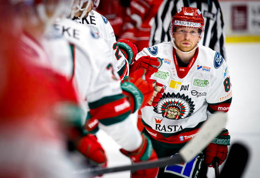 Frölundas Ryan Lasch jublar