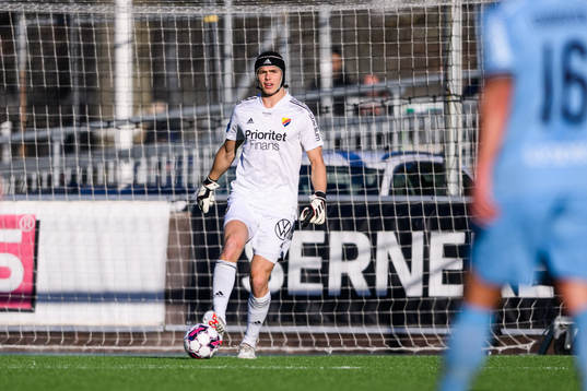 Djurgårdens målvakt Jacob Widell Zetterström