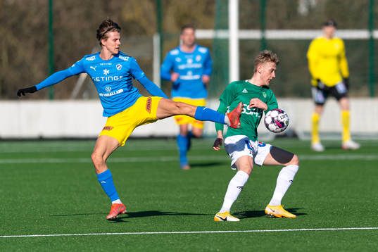 Halmstads Erik Ahlstrand och Brages Henry Sketsjöe