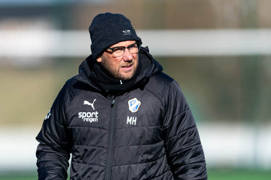 Halmstads manager Magnus Haglund