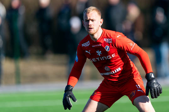 Halmstads målvakt Malte Påhlsson