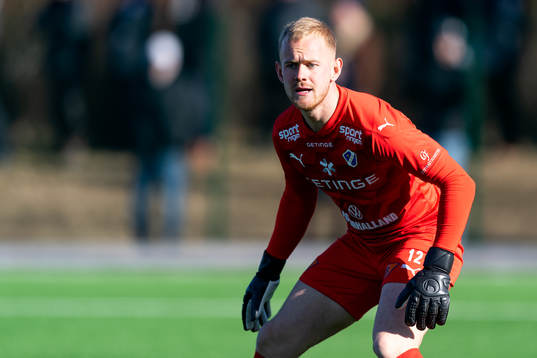 Halmstads målvakt Malte Påhlsson