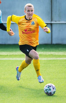 Lunds Andre Kamp i träningsmatchen mellan Lunds BK och IFK