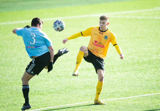 IFK Hässleholms Isak Orajärvi och Lunds Ivan Danielsson