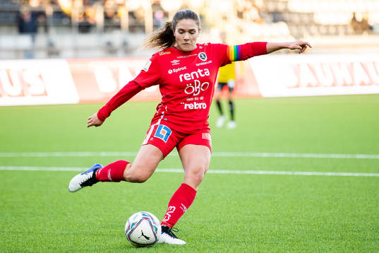 Örebros Carly Wickenheiser
