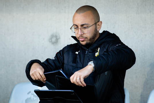 Häckens assisterande tränare Marwan Salman