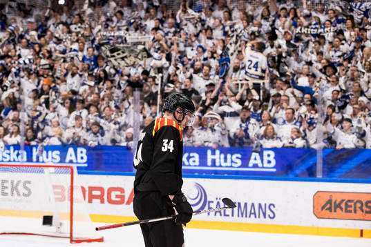 Brynäs Oscar Eklind deppar