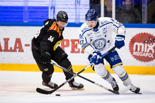 Brynäs Linus Ölund och Leksands Linus Andersson
