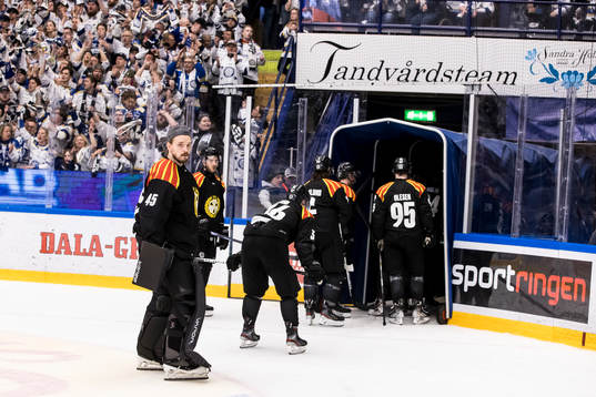 Brynäs spelarna deppar