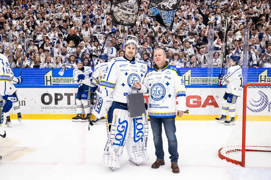 Leksands målvakt Kasimir Kaskisuo utsedd till matchens