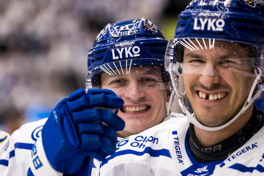 Leksands Martin Karlsson och Jon Knuts