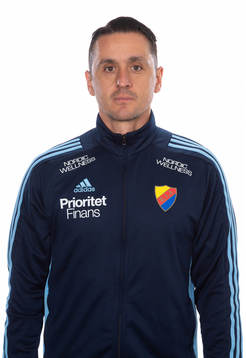 Djurgårdens målvaktstränare Nikos Gkoulios