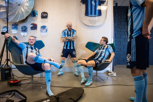 Kalle Holmberg, Magnus Eriksson och Pierre Bengtsson