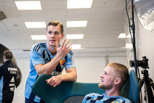 Hampus Finndell och Kalle Holmberg