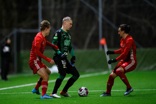 Varbergs Anton Liljenbäck och Östers Isak Magnusson