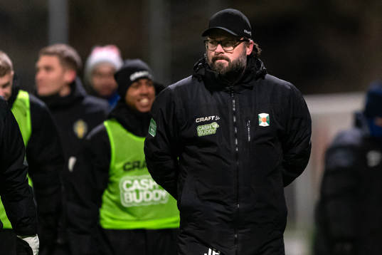 Varbergs tränare Joakim Persson
