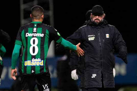 Varbergs tränare Joakim Persson