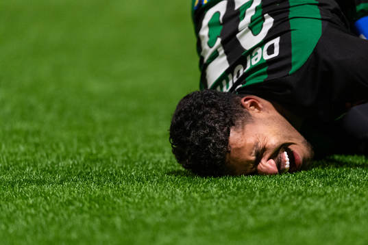 Varbergs Eliton Pardinho Toreta Junior har ont