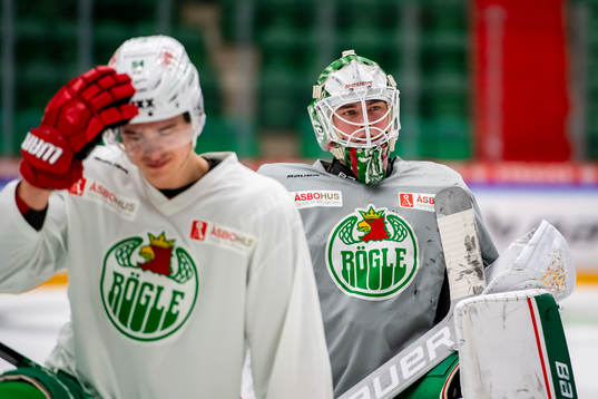 goalkeeper Calle Clang  of Rögle