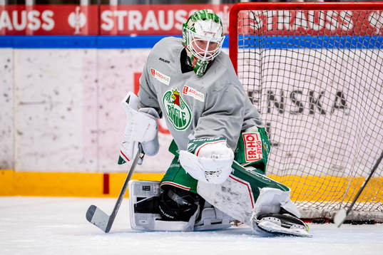 goalkeeper Calle Clang  of Rögle