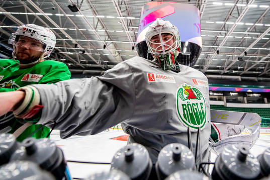 goalkeeper Calle Clang of Rögle