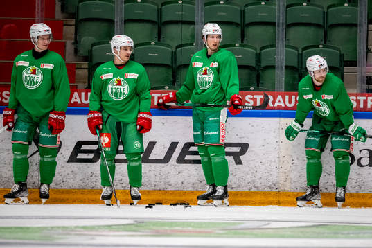 Anton Bengtsson, Leon Bristedt, Adam Tambellini and Ted