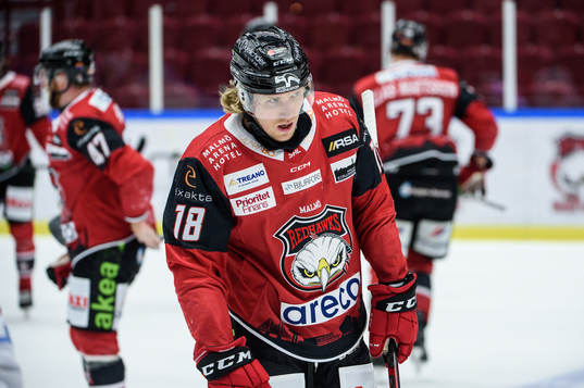 Malmö Redhawks Marcus Sylvegård deppar