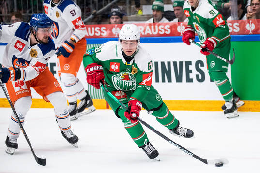 during the CHL final between Rögle and Tappara