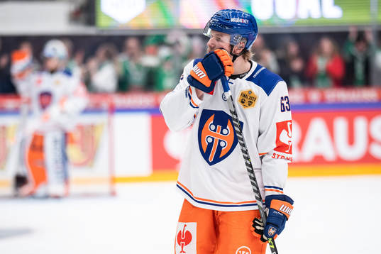 Joni Tuulola of Tappara looks dejected