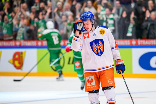 Waltteri Merelä of Tappara looks dejected
