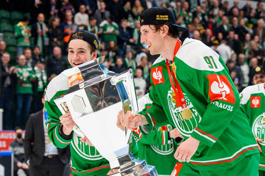 Adam Tambellini and Lucas Ekeståhl-Jonsson of Rögle