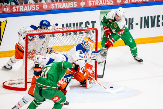 goalkeeper Christian Heljanko of tappara and Adam