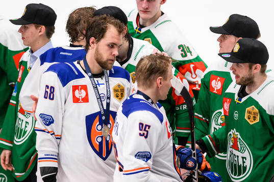 Joona Luoto of Tappara looks dejected