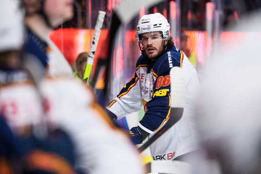 Djurgårdens Eric Gelinas deppar