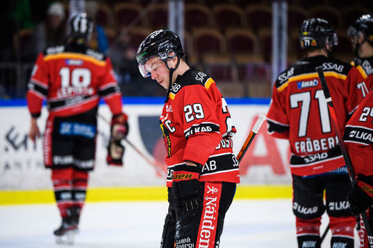 Luleås Erik Gustafsson deppar