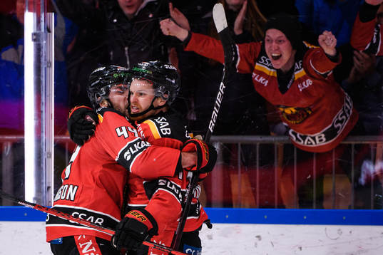 Luleås Brendan Shinnimin jublar