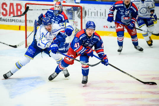 Leksands Carter Ashton och Oskarshamns Johan Johnsson